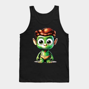 Cute Baby Alien Tank Top